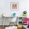 Stupell Industries Jammin' Pup on Pink Framed Print Under Glass, design by Lorenzo Collective